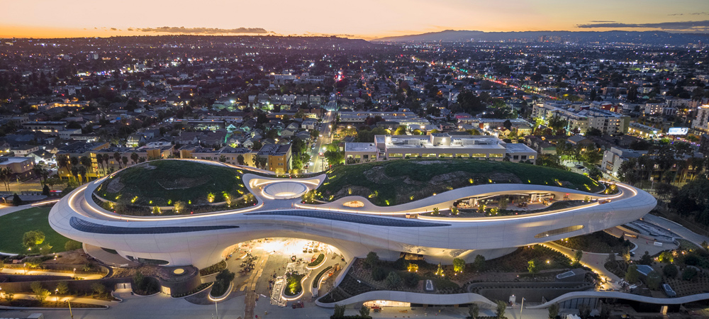 Lucas Museum of Narrative Art - MAD Architects - photographed by Los Angeles architectural photographer Patrick W. Price